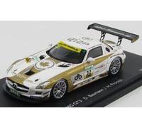 SCHUCO 1/43 MERCEDES BENZ SLS COUPE AMG GT3 C197 ADAC MASTERS GT 2012 BAUMANN