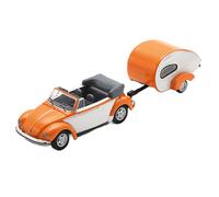 Schuco 1:87 VW Beetle Cabriolet m.Ah.ES Piccolo - Moda pressofusa di alta...