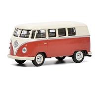 Schuco 452017100 VW T1 Bus, beige 1:64 452017100-VW Modellino auto, Rosso, Crema