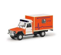Mercedes G / Model "Rettungsdienst" Ambulance 1:87 Model SCHUCO