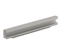 Schüco Accuride 100003987 Abellio - Maniglia per anta dell'armadio, in alluminio anodizzato, 295 mm, 345 mm, colore: Argento