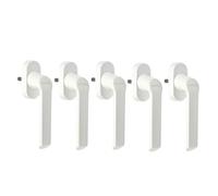 SCHÜCO Maniglia per finestra CT70 acustica bianca 234756 | set risparmio da 5 pezzi | aspetto e qualità di alta qualità