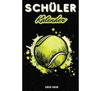 Schülerkalender 2025/26 Tennis: Hausaufgabenheft 2025/2026 Tennis | tagesplaner 2 tag 1 seite für schüler mädchen jungen | Schulplaner | von August ... Juli 2026 | schulsachen oberstufe universität