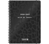 Schülerkalender 2026/2027 "BLACK" | A5, Papier