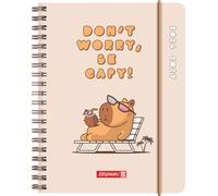 Schülerkalender 2026/2027 "Capy" | A6, Kunststoff