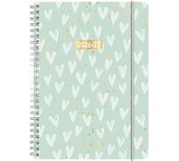 Schülerkalender 2026/2027 "Hearts" | A5, Kunststoff