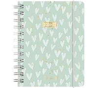 Schülerkalender 2026/2027 "Hearts" | A6, Kunststoff