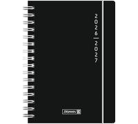 Schülerkalender 2026/2027 "Plain Black" | A5, Kunststoff