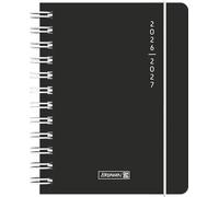 Schülerkalender 2026/2027 "Plain Black" | A6, Kunststoff