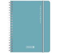 Schülerkalender 2026/2027 "Plain Blue" | A6, Kunststoff