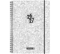 Schülerkalender 2026/2027 "ZENart" | A5, Kunststoff