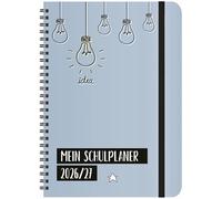 Schülerkalender Light on 2026/2027: mit 12-monat.-Kalendarium von August 2026 bis Juli 2027. Pro Woche 2 Seiten mit viel Platz für Notizen. Format 14,8 x 21 cm