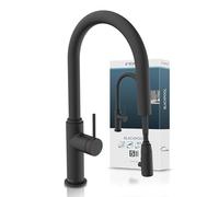 SCHÜTTE Blackpool 79566 rubinetto da cucina con doccetta estraibile, rubinetto da cucina a 360 gradi, miscelatore con miscelatore monocomando, rubinetto per lavello con doccetta estraibile, colore