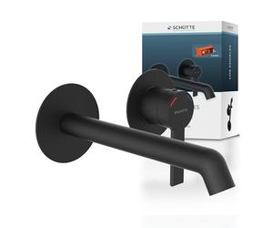 Schütte Los Angeles 33166 - Rubinetto per lavabo da parete, elegante per bagno, miscelatore da incasso