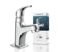 SCHÜTTE Rubinetto per acqua fredda VICO, rubinetto, rubinetto da bagno solo per acqua fredda, valvola di appoggio cromata, 37958