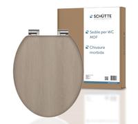 SCHÜTTE Tavoletta WC chiusura ammortizzata legno Copriwater universali globo