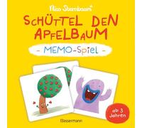 Schüttel den Apfelbaum - Memo-Spiel mit 40 Spielkarten im Karton. Ab 3 Jahren: Das lustige Merkspiel zum Spiegel