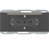 SCHUKO con portaet. K1,K5 antracita