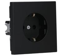 SCHUKO® - Spina di protezione LS, colore: nero opaco (riferimento: JUNG LS1520KISWM)