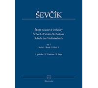 Schule der Violintechnik (s kola houslové techniky) op. 1, Heft 1: 1. Lage
