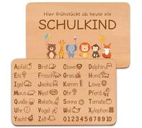 Schulkind 2025, regalo per ragazze per l'inizio della scuola, per la colazione, per la scuola, per giovani ragazze, per l'inizio della scuola, per il pane, per imparare l'alfabeto