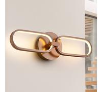 Schuller Valencia Applique LED Colette, 2 luci, oro rosé Schuller Valencia
