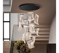 Schuller Valencia Lampada LED a sospensione Velos II 13 lampadine, nera, dimmerabile, plastica Schuller Valencia
