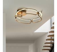 Schuller Valencia Plafoniera Colette LED, 3 luci, oro rosa 786430