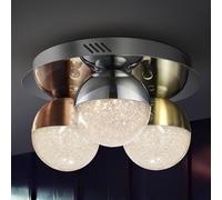 Schuller Valencia Plafoniera LED Sphere a 3 luci, multicolore 794025