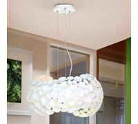 Schuller Valencia Sospensione LED Narisa 5xG9, Ø47cm, bianco 266290