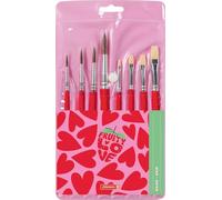 Schulpinsel 8er-Set Fruity Love