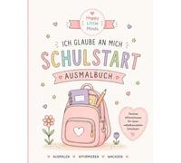 Schulstart Ausmalbuch für Mädchen