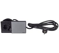 Schulte, EVOline Square 80 Schuko con Usb Charger in acciaio inox, 1 pezzi, 1592 7000 3300