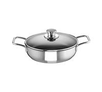 Schulte-Ufer Padella Green Life Edena, 24 cm, con coperchio in vetro