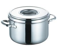 Schulte-Ufer Romana i Pentola per Carne, Acciaio Inossidabile, Argento, 22 cm