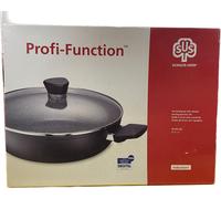 Schulte-Ufer Tegame con coperchio Teglia Acciaio Vetro d 28 ca cm