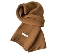 Schultertuch fr Unisex, mit weicher Strickstruktur, aus Polyester, Herbst, Winter und Alltag, kalte Tage, leicht zu tragen, als ergänzendes Accessoire, klarer Form, Reisen, Giallo3., Taglia unica