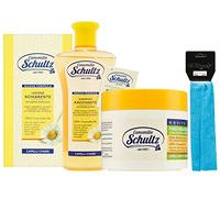 Schultz - linea trattamento cappelli,Lozione Schiarente spray 150ml,Shampoo Ravvivante Ultra delicato,Balsamo Ravvivante Capelli Chiari 200ml più fascia per cappelli elastica