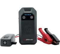 Schumacher Electric Compact SBX505 - Avviatore Auto 1500A 12V - Booster Litio con Morsetti Sicuri - Benzina 8L / Diesel 6L - USB-C, Ricarica Wireless, Luce LED - Override e Pre-Heating