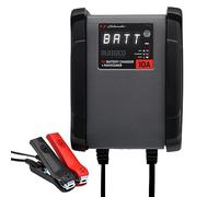 Schumacher Rugged SPX 460 Caricabatterie e Mantenitore di Carica Automatico Intelligente 12V, 10A - per Auto, Barche, Trattori, Furgoni e Camper - Con Paraurti - Controllo Tramite Microprocessore