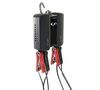 Schumacher SC1410 6V/12V - Caricabatterie a due banche, 2 A, colore: nero