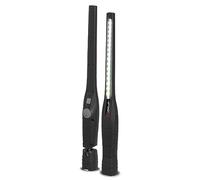 Schumacher SL184 - Lampada LED da Lavoro 600 Lumen - Illuminazione Direzionale Ultra Brillante, Rotante e Inclinabile a 360° - Dimmer - Batteria Ricaricabile Lithium-Ion 2600mAh - Nera