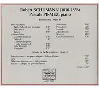 SCHUMANN: BUNTE BLATTER, SONATE EN FA SIESE MINEUR - PASCALE PIRMEZ - PAVANE RECORDS
