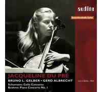 SCHUMANN: CELLO CONC. / BRAHMS: PIANO CONC. NO.1 by Jacqueline du Pre (2013-06-24)