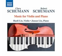 Robert Schumann e Clara Schumann – Musica per violino e pianoforte – CD – NAXOS