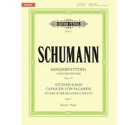 Schumann: Concert Etudes op. 10 & Etudes after Paganini Caprices op. 3 (Piano Solo) (EP9517)