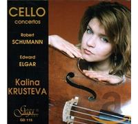 Schumann/ Elgar/ Krusteva - Cello Cto E Minor Op 85 / Cello Cto A Minor Op 129