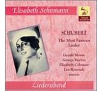 Schumann, Elisabeth - Sings Schubert