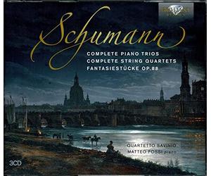 Schumann/ Fossi, Matteo/ Quartetto Savinio - Schumann: Complete Piano Trios & String Quartets (3 CD)