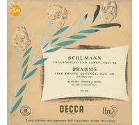 SCHUMANN Frauenliebe und Leben / BRAHMS Vier Ernste Gesänge